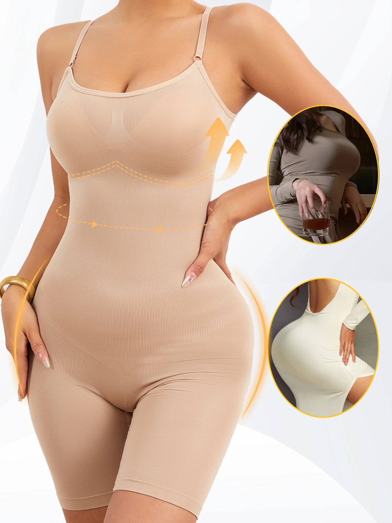 Comfortabele Slankmakende Bodysuit